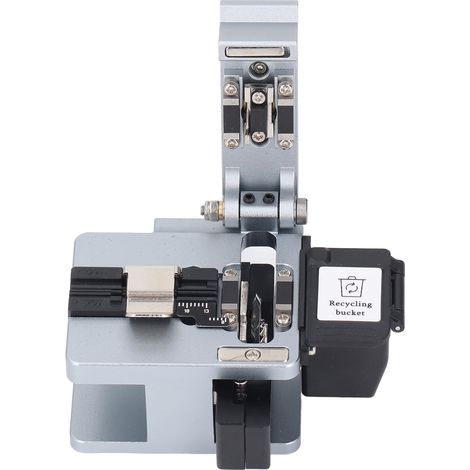 Machine de coupe de fibres optiques haute précision avec système de rebond automatique des lames et dispositif 3 en 1 pour cliveuse de fibres optiques. (1/5)