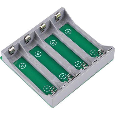 Selbstladender Batteriehalter für 8 Kanäle, kompatibel mit 21700 Lithium-Batterien. (1/5)