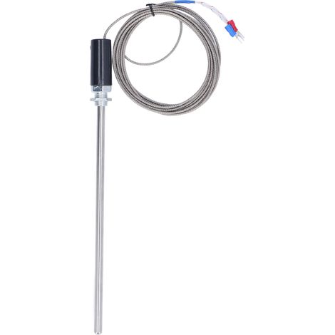 Capteur Thermocouple Type K Acier Inoxydable Robuste 0-400℃ pour Chaudières et Poêles (1/5)