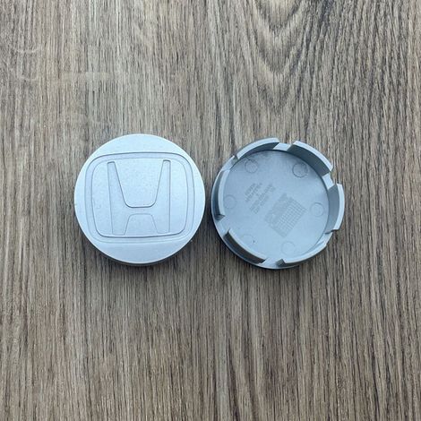 58-mm-Radnabenkappe, kompatibel mit Honda Accord, Odyssey, CR-V, Civic, UR-V, Crosstour, Avancier, Fit, Greiz, City – Hohe Felgenmitte, ABS-Radzubehör, 4-teiliges Set – Silber
