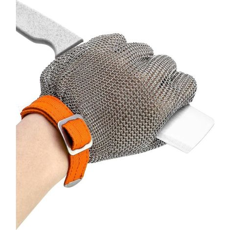 Cut Resistant Gloves Level 5 High Performance 316L Stainless Steel Work Gloves for Kitchen, Garden and Carpentry (XL, 1 Piece) (1/5)