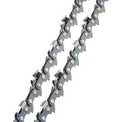 Kettensägenkette 2 x MS170, 35 cm, 3/8"LP, 50 Treibglieder 1,1 mm, rückschlagarm, kompatibel mit Stihl Kettensägenzubehör 3610 000 0050 (1/5)