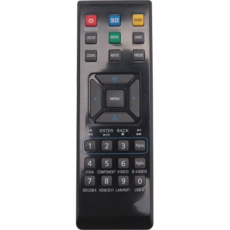 Sustitución del mando a distancia para proyector V12S AS211 P1283 M413 PE-X42 V12X AX316 P1283N (1/2)