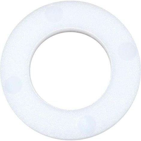 Bardusch-C48564 - Lot de 100 Rondelles plates en polyamide/PA/nylon M8 Ø extérieur 16mm épaisseur 1.7mm - DIN 125 (1/2)
