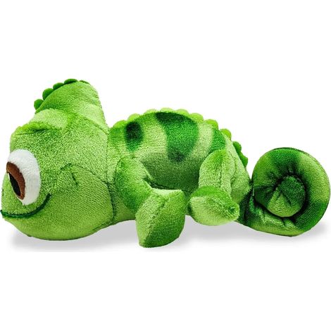 Peluche Caméléon Raiponce Pascal 15 cm, Peluche Pascal Raiponce, Peluche à l'épaule, Cadeau pour enfants (1/5)