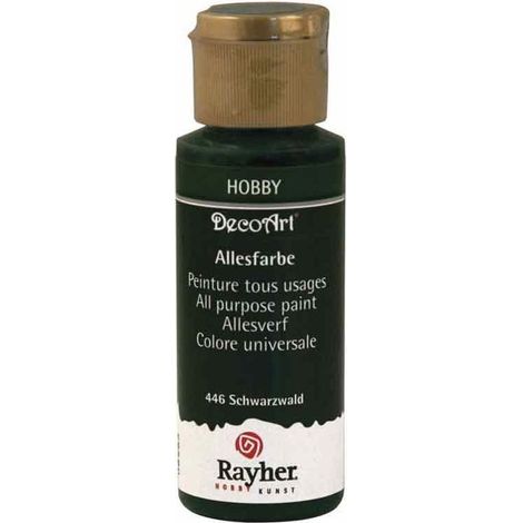 Peinture acrylique - Deco Art - Vert forêt noir - 59 ml - Résistante à la lumière - Tous supports