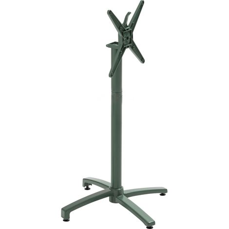 Pied pour table inclinable 108 cm en aluminium vert foncé Klipo (1/5)