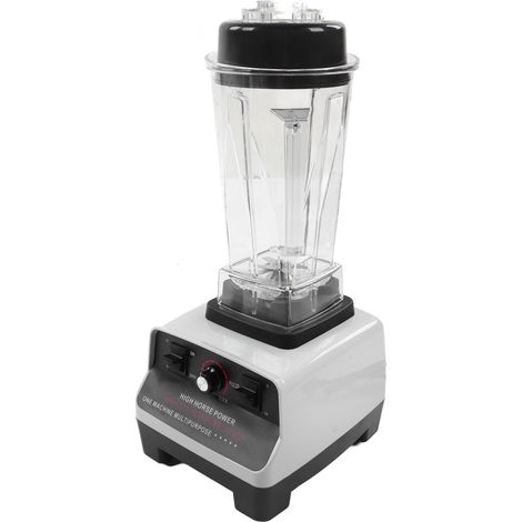 Professionelle Küchenmaschine mit 3000 Watt, 2 Liter Fassungsvermögen, elektrischer Entsafter, EU-Stecker, 220 V, Weiß (1/5)
