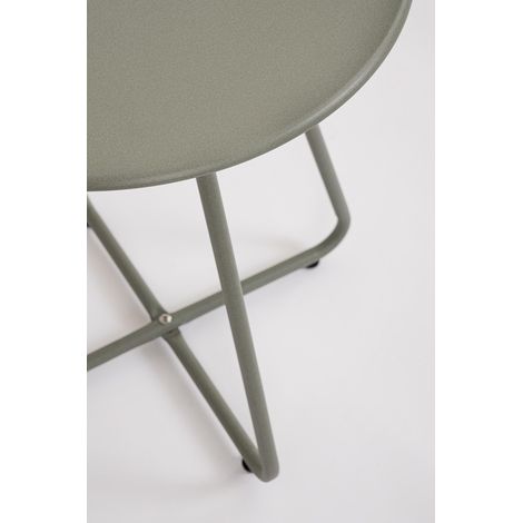Tavolino per Esterno in Acciaio E-coating , Ø45 - 50h Antracite (1/3)
