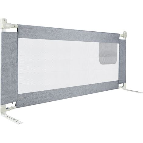 AUFUN Barrière de lit pour enfant - Avec fonction de levage et de protection contre les chutes -Innovant - Convient pour différents types --150 cm