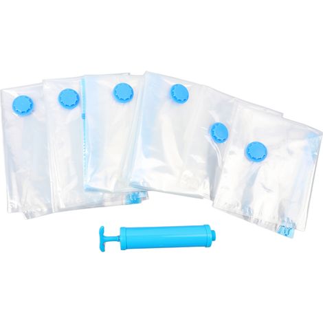 Sacs de rangement compressibles sous vide pour couettes, couvertures et linge de lit-AquaForge (1/5)
