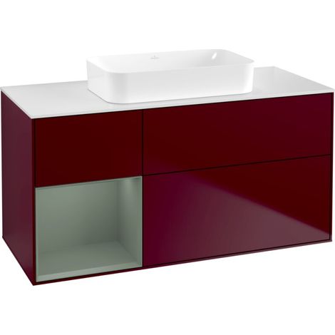 Villeroy & Boch F701GMHB Armoire sous-vasque Finion F70 (1/2)