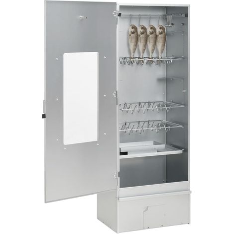 Maison Exclusive - Forno Affumicatore BBQ Generatore Fumo Freddo Acciaio Zincato