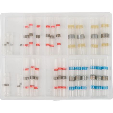 Kstools surtido de manguitos de soldadura aislados blancos 30 pcs (1/3)