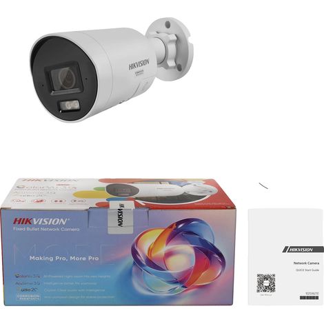 Caméra Réseau, Résolution 8MP, Éclairage Hybride Intelligent, Expédier depuis l'Espagne, 2.8mm (1/2)