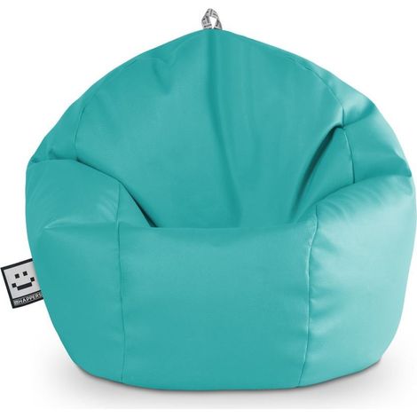 Pouf Enfant Similicuir pour Extérieur ou Intérieur Turquoise Turquoise (1/5)