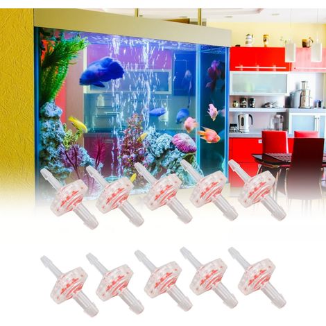 10 unités vendues par clapet anti-retour pour tuyau, clapet anti-retour pagode, vanne d'arrêt en plastique, clapet anti-retour, clapet anti-retour à membrane réductrice, vanne unidirectionnelle 5 à 3. (1/5)