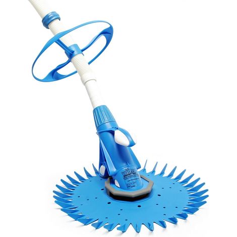 Robot limpiafondos automático de 5000 l/h con aspiración de fondo y filtración de piscina 160002205 (1/2)