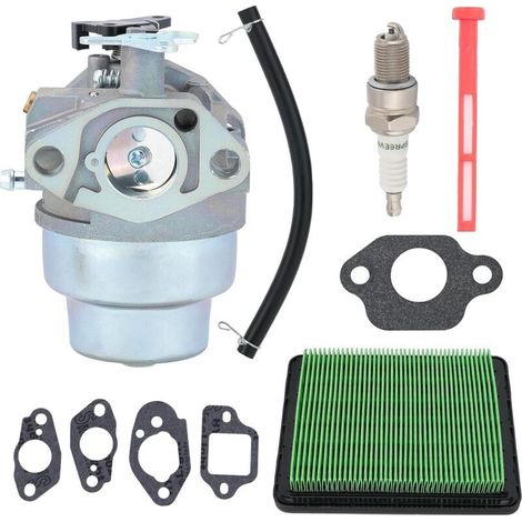 Carburador GCV160 para motor de cortacésped Honda GCV160 GCV160A GCV160LA HRB216 HRS216 HRR216 HRT216 HRZ216 16100-Z0L-023 con junta de bujía y kit de filtro de combustible. (1/5)
