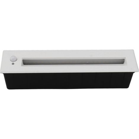 Éclairage encastré à détecteur de mouvement, LED blanc dépoli pour escalier, couloir, placard, chambre, 110-240 V (1/5)