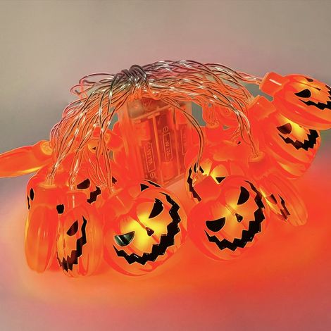 3 Meter lange, wasserdichte Halloween-Lichterkette für den Innenbereich, geeignet für Gartendekoration Partybeleuchtung (1/4)