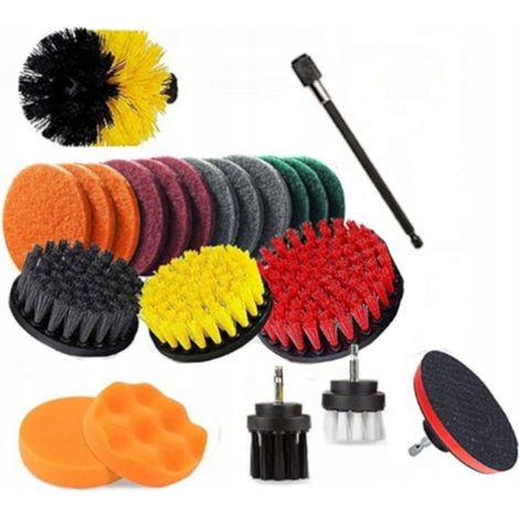 Cepillos de limpieza para destornilladores y taladros, juego de 22 piezas, KD10997 (1/5)