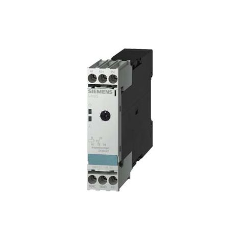 Relè Temporizzato Elettronico, 1 contatto in scambio, 1 intervallo di tempo 0,5 s10 s 24 AC, 100...127 V e 24 V DC a 50/60 Hz AC con LED