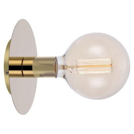 Applique murale metal dore avec interrupteur - markslojd - disc 43375758 43375758 43375758 43375758 (1/3)
