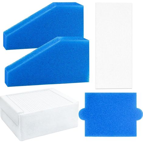Kit Filtres Aspirateur Thomas Aqua+ - Compatible Pet & Family, Multi Clean X7/X10 - Lot de 3 Ensembles Lavables HEPA (1/5)