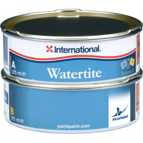 Mastic epoxy Watertite 250 ml – Enduit à séchage rapide pour polyester et métaux – Haute adhésion et finition lisse – International Paints
