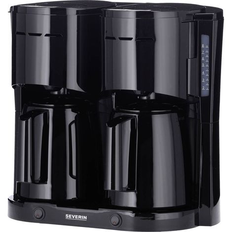 [GEBRAUCHT] B-Ware Severin Kaffeemaschine Filterkaffeemaschine 2000W Isolierkanne schwarz 16 Tassen