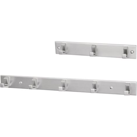 hermeta  Tendedero  de  toallas  35  mm  210  mm  aluminio  anodizado  plateado  33,5  mm  -  0653-01E (1/3)