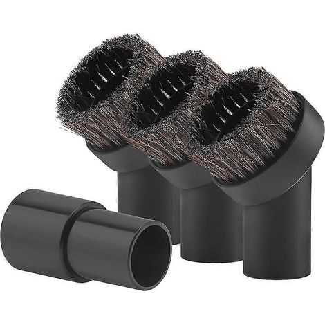 Ensemble de brosses rondes universelles pour aspirateur, accessoires pour aspirateur et outil adaptateur pour brosses en crin de cheval (1/5)