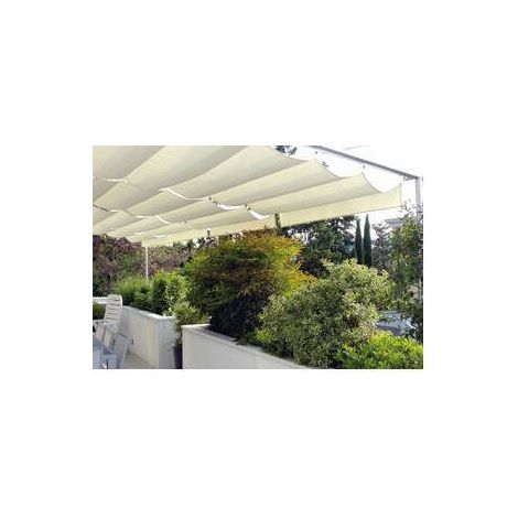 20 x TELO OMBREGGIANTE SOLE TESSUTO H.70 PANNA 12