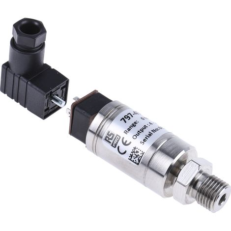 Capteur de pression, Relative 250bar max, pour Air, Gaz, Liquide Hydraulique, Liquide, Eau, G1/4, 932 V c.c., ( Prix pour 1 ) (1/3)