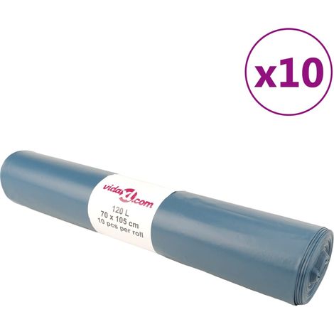 Müllsäcke 100 Stk. Blau 120 L