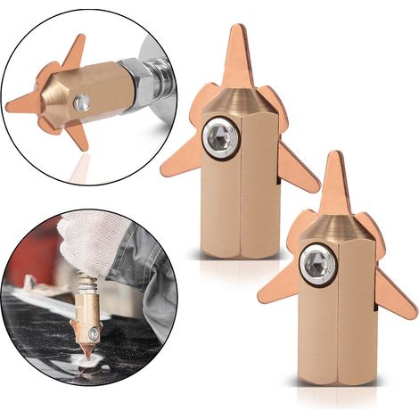 STAHLWERK 2 x portaelettrodi per stelle per la rimozione delle ammaccature Smart Repair
