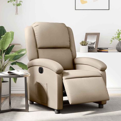 Relaxsessel Elektrisch Cappuccino-Braun Kunstleder (1/5)