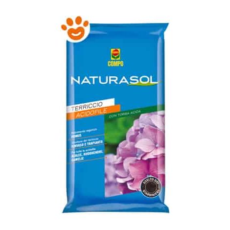 Compo Naturasol Terriccio per Acidofile - Confezione 40 Lt -