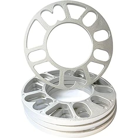 Élargisseurs de Voie Universel 2pcs Entretoises de roue de voiture en aluminium ET Réglage des cales(5mm) (1/5)
