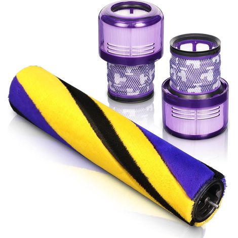 Rouleau à brosse pour aspirateur Dyson V15 Detect Slim Absolute Total Clean Extra - Pièces de rechange - Brosse de sol souple - Accessoire (1/5)