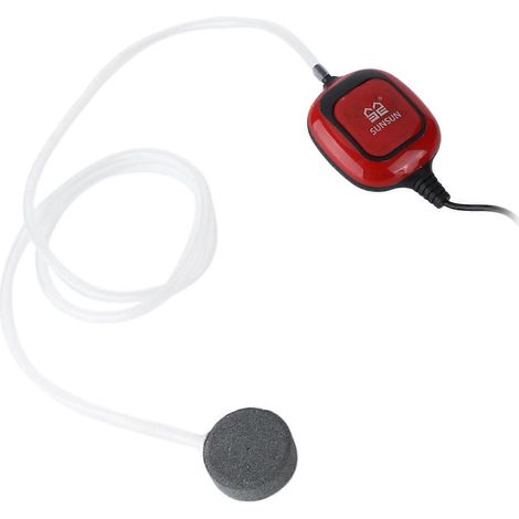 Mini pompe à air portable pour aquarium avec diffuseurs d'air et accessoires, prise CN 220VR (1/3)