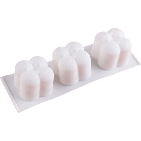Moule en silicone pour gâteau mousse au chocolat en forme de Rubik's Cube 3D, petit moule à bougie d'aromathérapie en plâtre (1/5)