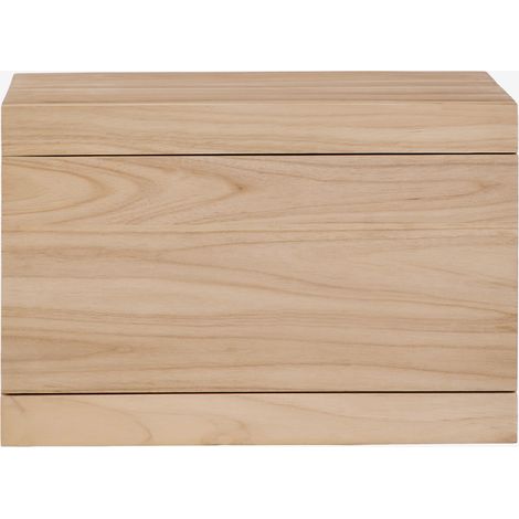 Set di mobili da bagno sospesi 60x45 cm in legno di teak Belivetta SKLUM             (1/5)