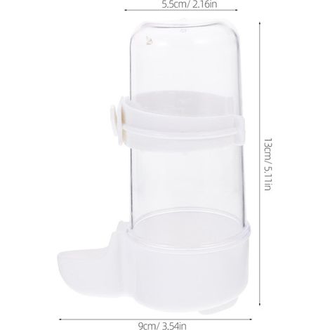 Distributeur d'eau pour oiseaux abreuvoir automatique pour cage perroquet perruche