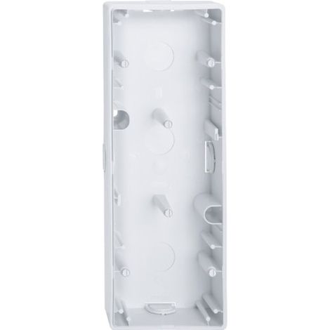MERTEN MEG4034-1425 BOÎTIER APPARENT, TRIPLE, BLANC BRILLANT M DE SMART, M1, ARTEC/OCTOCOLOR BLANC