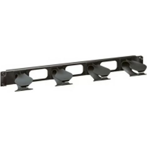 Legrand Panel pasacables de 19 pulgadas negro robusto