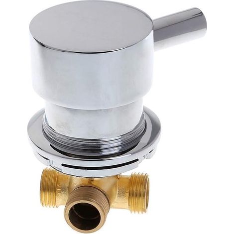 Grifo mezclador para cabina de ducha para agua fría y caliente - G1/2" (1/5)