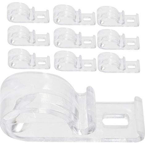 Pieces Sheer Curtain Hooks Secure and Flexible Roller Blind