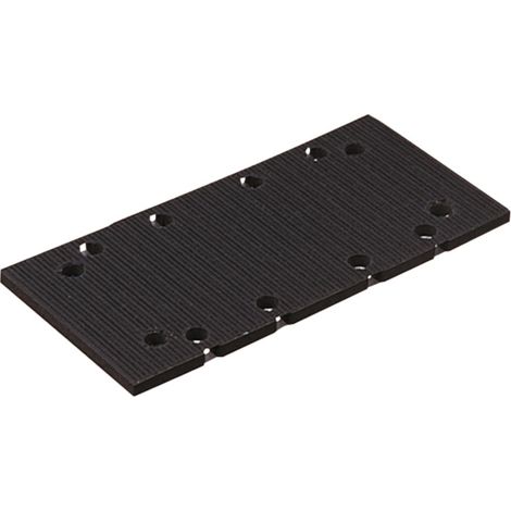 Makita – Plateau caoutchouc auto-agrippant pour ponceuses vibrantes – Longueur 229 mm – Largeur 115 mm – Pour ponçage bois dur (1/2)